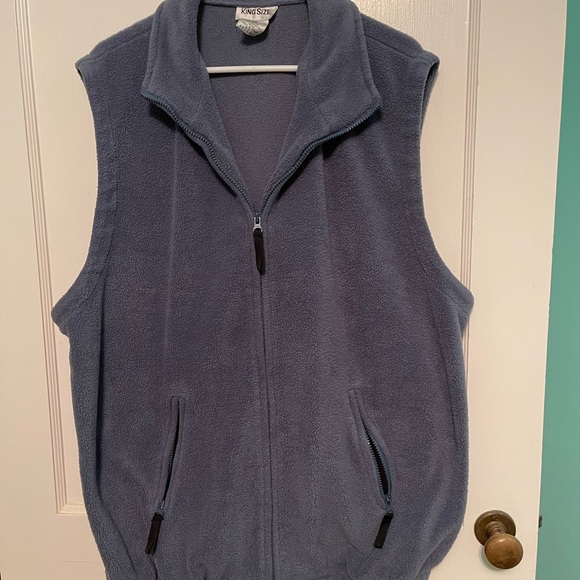 King Size Jackets & Coats Mens King Size Fleece Vest Poshmark